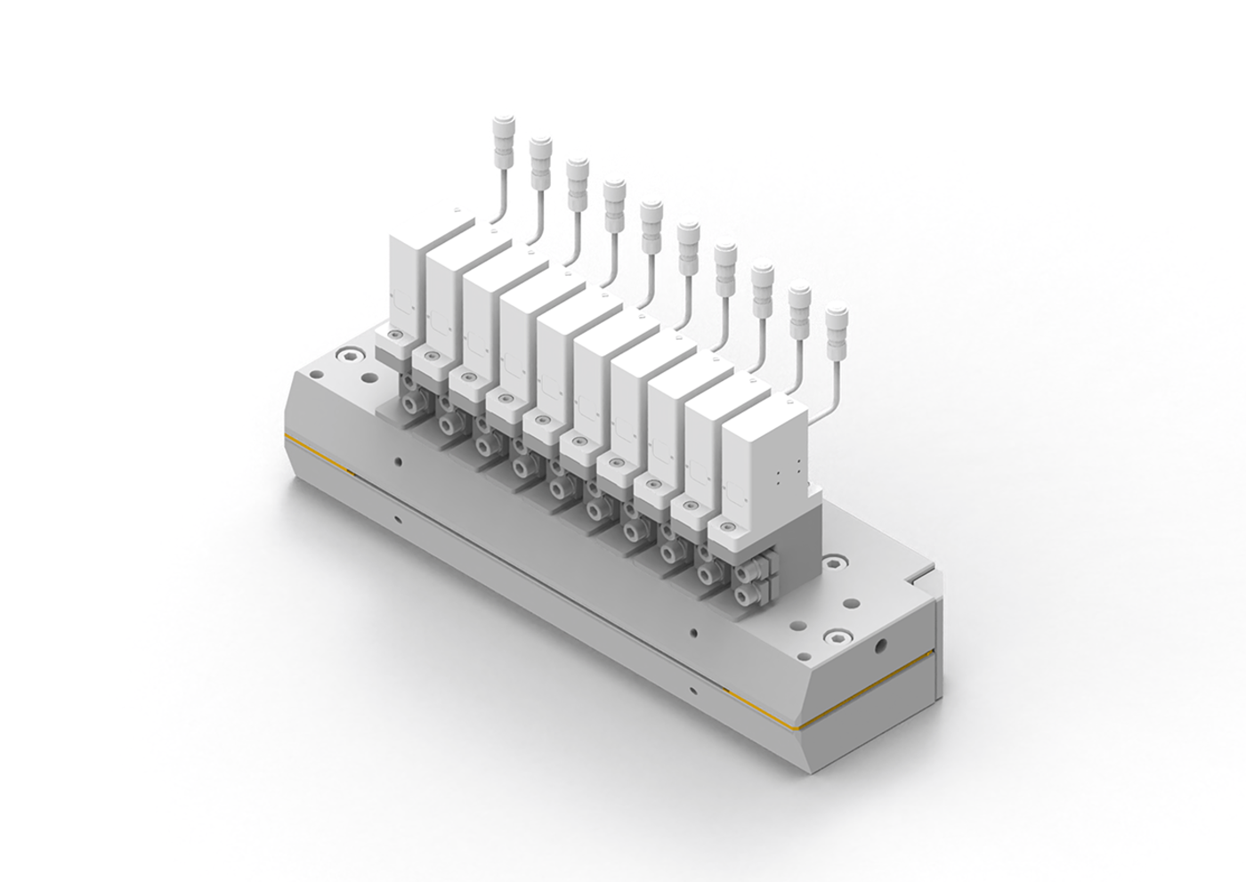 Slot Die with T-Bar linear actuator small