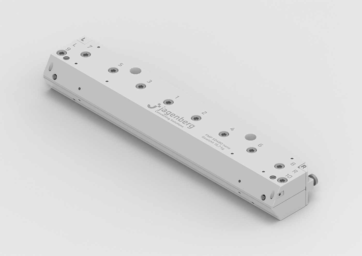 Slot Die with a fixed lip