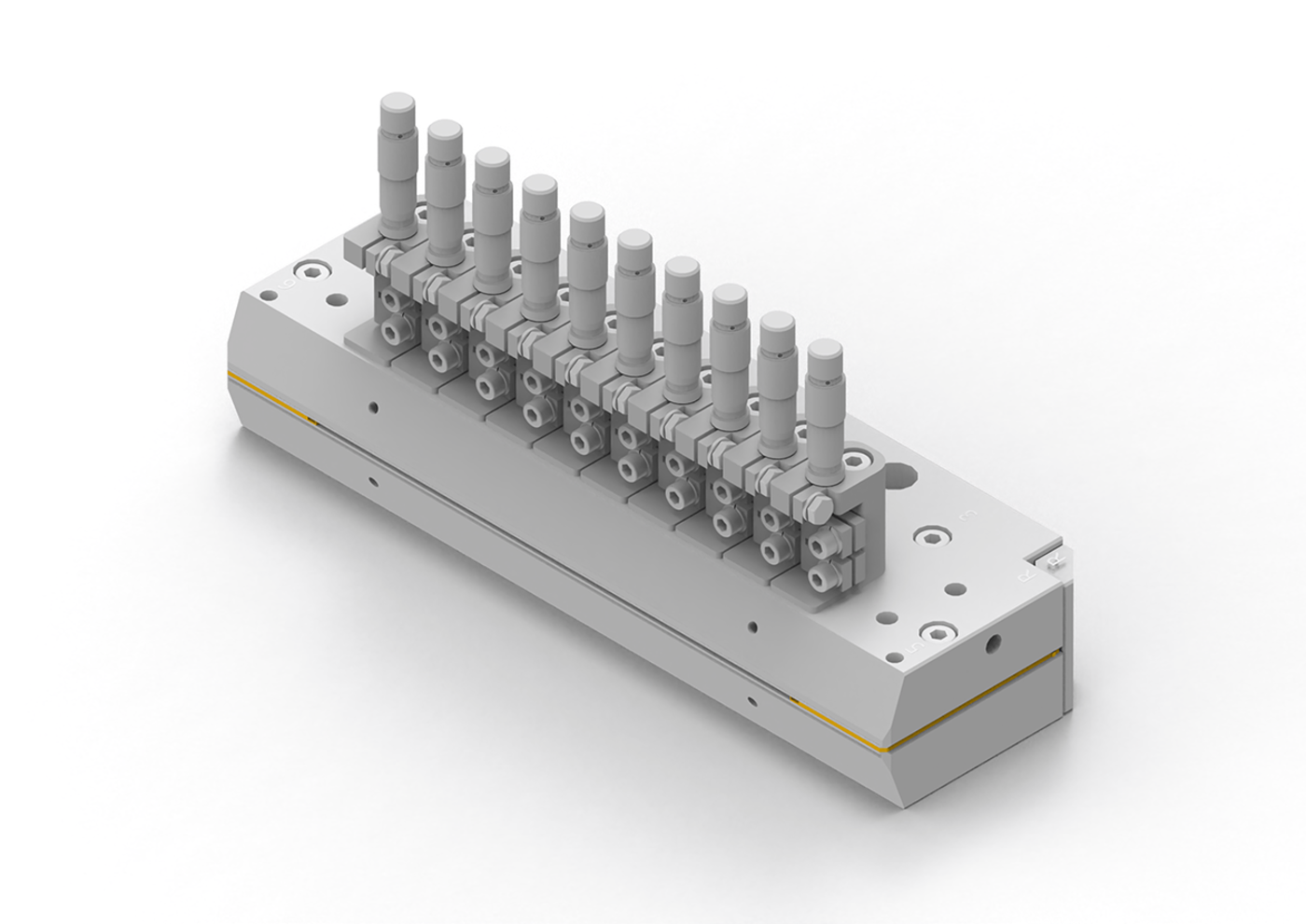 Slot Die with T-Bar micrometer screws small
